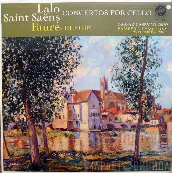 / Édouard Lalo / Camille Saint-Saëns - Gabriel Fauré , Gaspar Cassadó , Bamberger Symphoniker  Jonel Perlea  - Concertos For Cello / Elegie