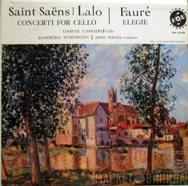 / Édouard Lalo / Camille Saint-Saëns - Gabriel Fauré , Gaspar Cassadó , Bamberger Symphoniker  Jonel Perlea  - Concertos For Cello / Elegie