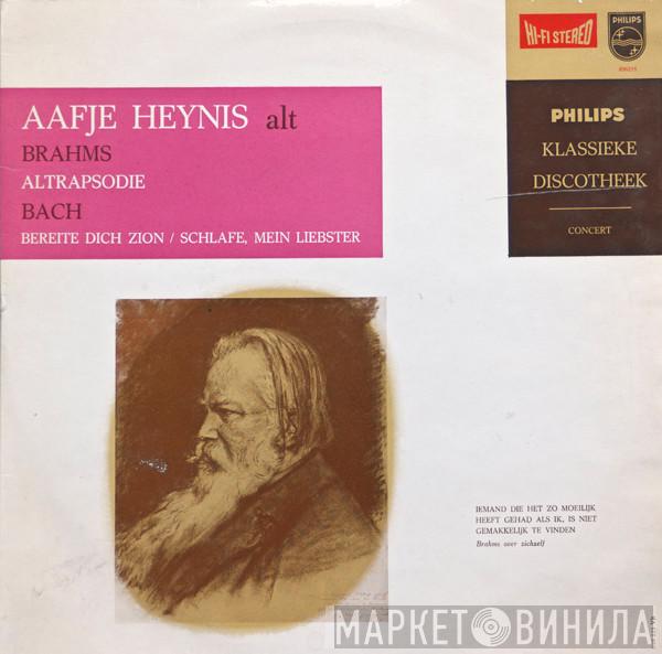 , Aafje Heynis , Johannes Brahms  Johann Sebastian Bach  - Altrapsodie/ Bereite Dich Zion / Schlafe, Mein Liebster