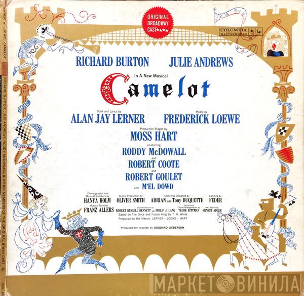 , Alan Jay Lerner / Frederick Loewe , Julie Andrews  Richard Burton   - Camelot (Original Broadway Cast Recording)
