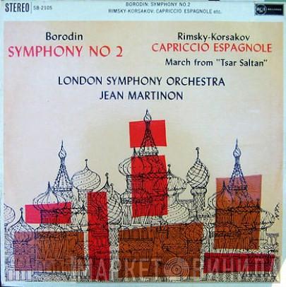 , Alexander Borodin / Nikolai Rimsky-Korsakov / The London Symphony Orchestra  Jean Martinon  - Symphony No. 2 / Capriccio Espagnole / March From "Tsar Saltan"