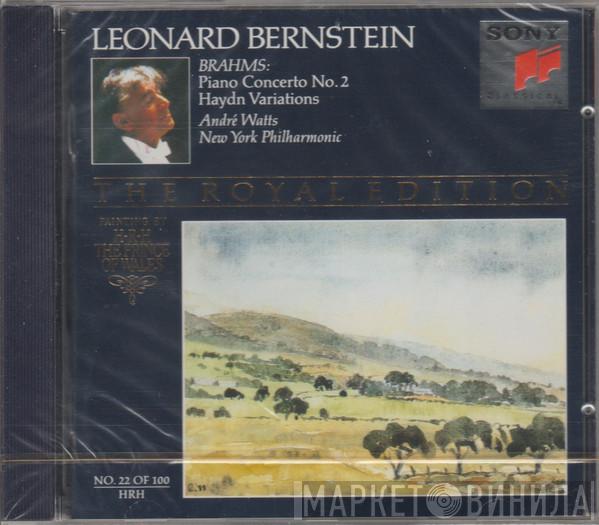 / André Watts , Leonard Bernstein - The New York Philharmonic Orchestra  Johannes Brahms  - Piano Concerto No. 2 In B Flat / Haydn Variations