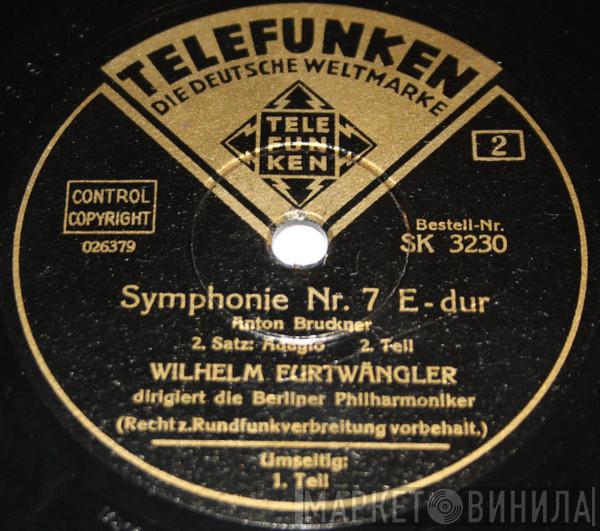/ Anton Bruckner , Wilhelm Furtwängler  Berliner Philharmoniker  - Symphonie Nr. 7 E-dur 2. Satz Adagio, 1. Teil / 2. Teil