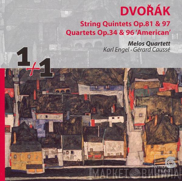 - Antonín Dvořák , Karl Engel , Gérard Caussé  Melos Quartett  - String Quintets Op.81 & 97 / Quartets Op.34 & 96 'American'