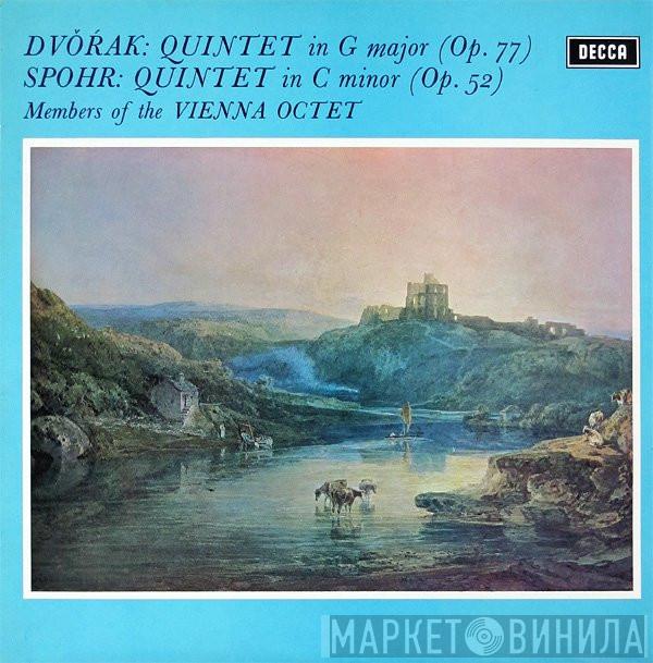 / Antonín Dvořák , Louis Spohr  Mitglieder Des Wiener Oktetts  - Quintet In G Major (Op. 77) / Quintet In C Minor (Op. 52)