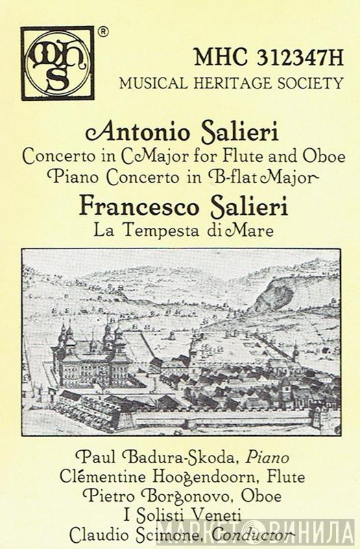 , Antonio Salieri , Francesco Salieri , Paul Badura-Skoda , Clementine Hoogendoorn Scimone , Pietro Borgonovo , I Solisti Veneti  Claudio Scimone  - Concerto In C Major For Flute And Oboe / Piano Concerto In B Flat Major / La Tempesta Di Mare