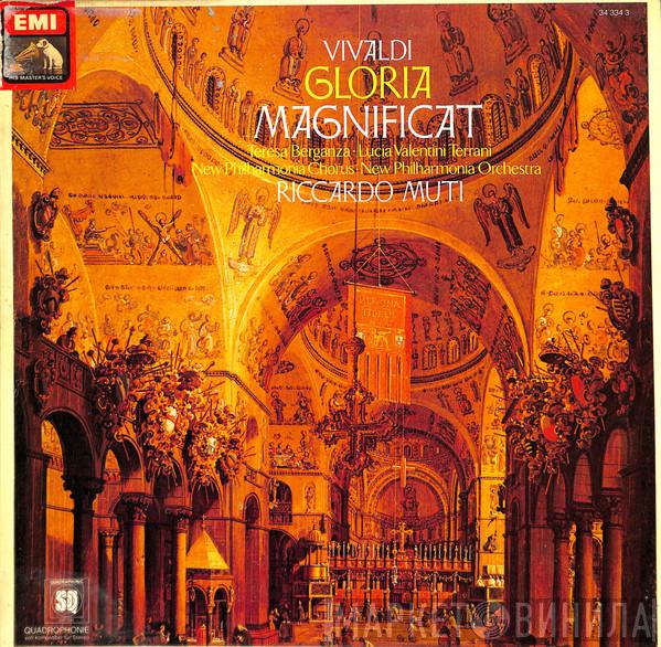 , Antonio Vivaldi , Riccardo Muti , Teresa Berganza , Lucia Valentini Terrani , New Philharmonia Chorus  New Philharmonia Orchestra  - Magnificat / Gloria