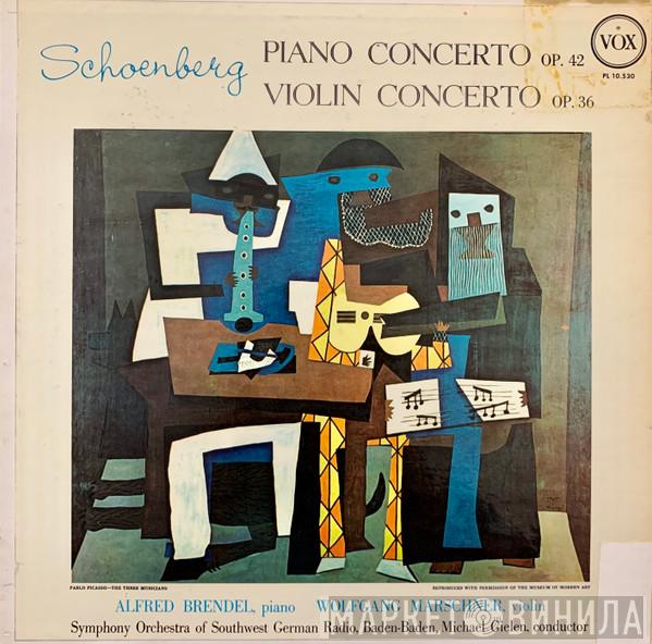/ Arnold Schoenberg , Alfred Brendel  Wolfgang Marschner  - Piano Concerto, Op. 42 / Violin Concerto, Op. 36