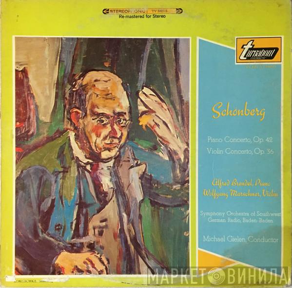 / Arnold Schoenberg / Alfred Brendel  Wolfgang Marschner  - Piano Concerto, Op. 42 / Violin Concerto, Op. 36