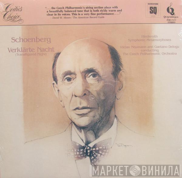 / Arnold Schoenberg , Paul Hindemith / Václav Neumann , Gaetano Delogu  The Czech Philharmonic Orchestra  - Verklärte Nacht (Transfigured Night) / Symphonic Metamorphosis