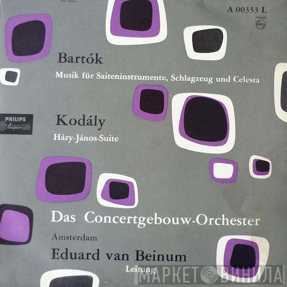 / Béla Bartók , Zoltán Kodály , Eduard van Beinum  Concertgebouworkest  - Music For Strings, Percussion And Celesta / Hary Janos Suite