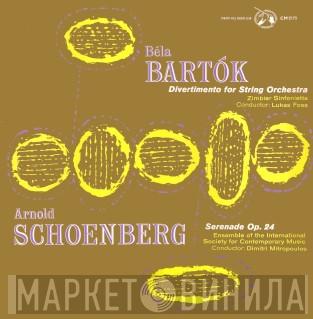 / Béla Bartók  Arnold Schoenberg  - Divertimento For String Orchestra / Serenade Op. 24