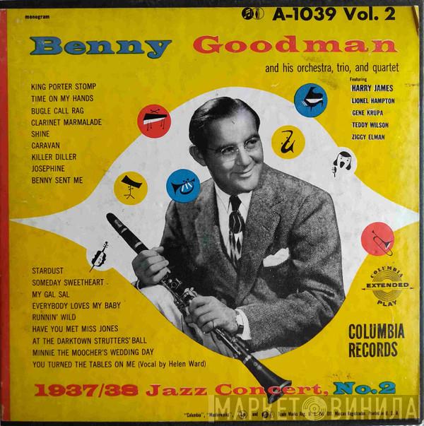 , Benny Goodman And His Orchestra And Benny Goodman Trio  The Benny Goodman Quartet  - 1937/38 Jazz Concert No. 2 Vol. 2