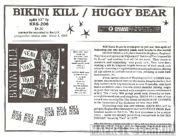 / Bikini Kill  Huggy Bear   - Yeah Yeah Yeah Yeah / Our Troubled Youth