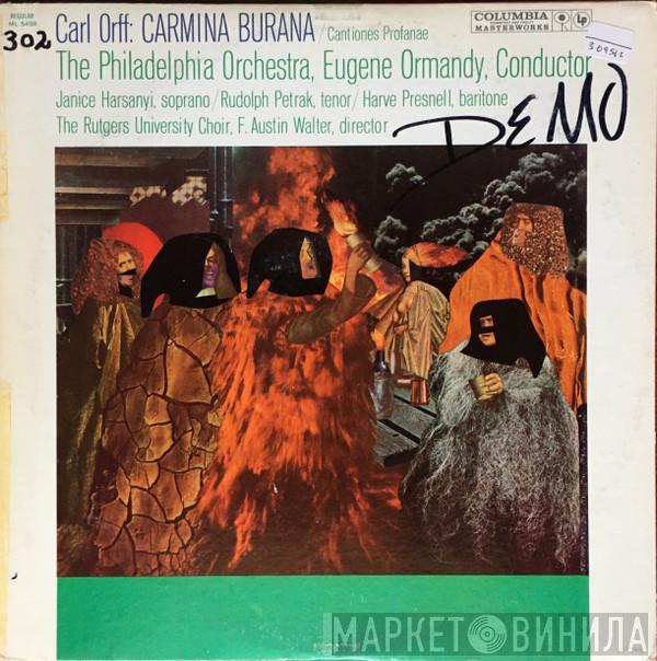 , Carl Orff / The Philadelphia Orchestra  Eugene Ormandy  - Carmina Burana / Cantiones Profanae