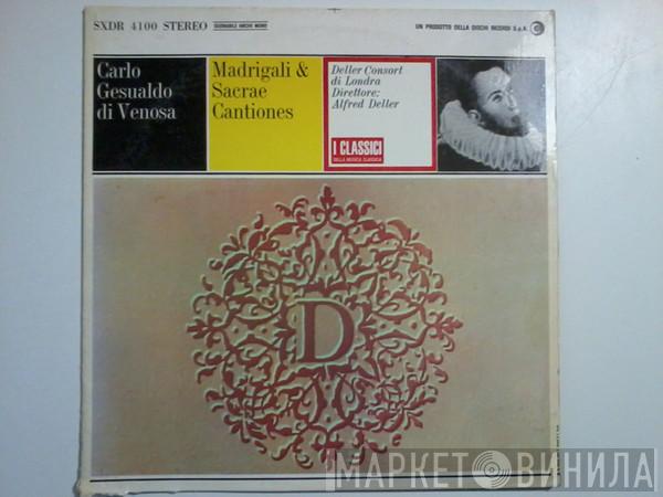 - Carlo Gesualdo Direttore Deller Consort / Alfred Deller / Mary Thomas / Sally Lesage / Philip Todd / Max Worthley  Maurice Bevan  - Madrigali - Sacrae Cantiones