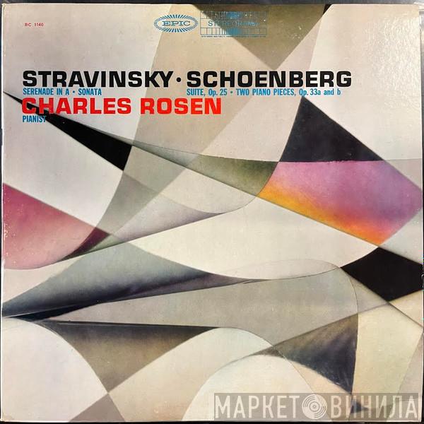 - Charles Rosen / Igor Stravinsky  Arnold Schoenberg  - Serenade In A ・ Sonata / Suite, Op. 25 ・ Two Piano Pieces, Op. 33a And b