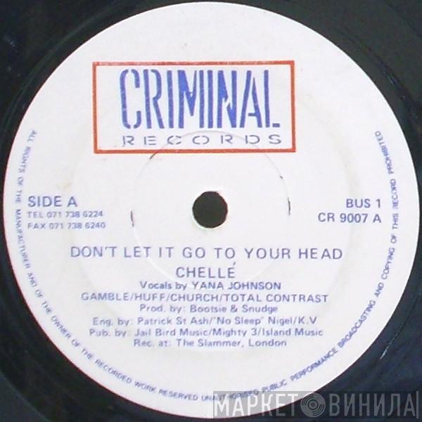 / Chellé  The Inmates  - Don't Let It Go To Your Head / Electro Techno