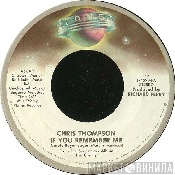 / Chris Thompson  Dave Grusin  - If You Remember Me / Theme From "The Champ"