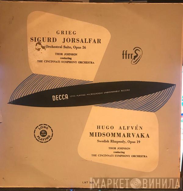 , Cincinnati Symphony Orchestra , Thor Martin Johnson , Edvard Grieg  Hugo Alfvén  - Sigurd Jorsalfar / Midsommarvaka