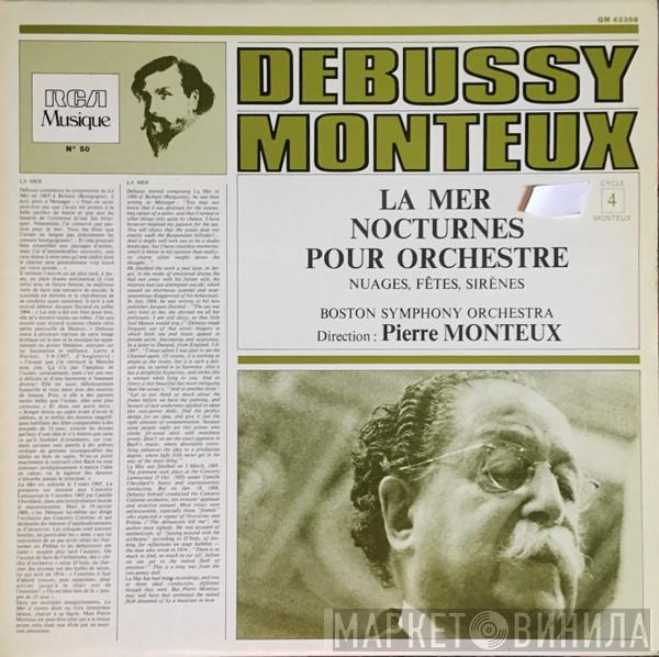 , Claude Debussy , Pierre Monteux  Boston Symphony Orchestra  - La Mer / Nocturnes