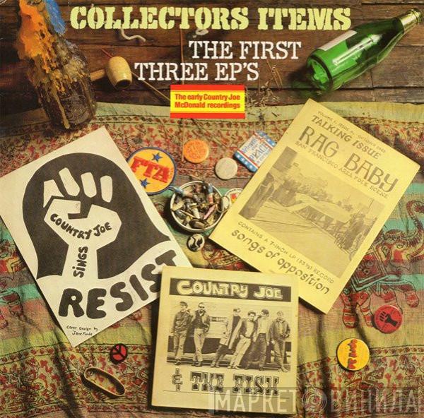 / Country Joe And The Fish / Peter Krug  & Country Joe McDonald  Grootna  - Collectors Items: The First Three EPs