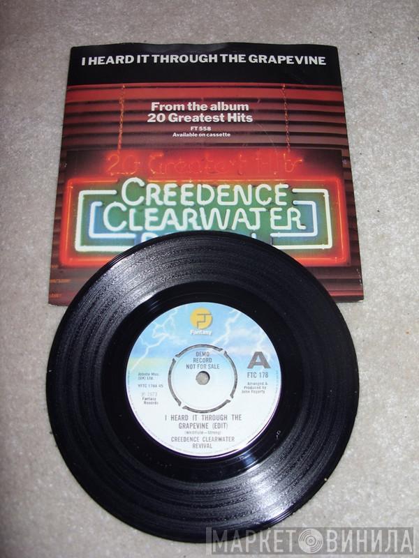 / Creedence Clearwater Revival  John Fogerty  - I Heard It Through The Grapevine (Edit) / Rockin' All Over The World