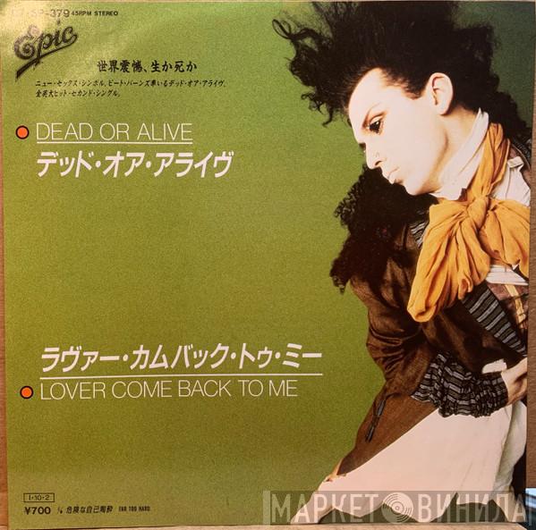 = Dead Or Alive  Dead Or Alive  - ラヴァー・カムバック・トゥ・ミー = Lover Come Back To Me