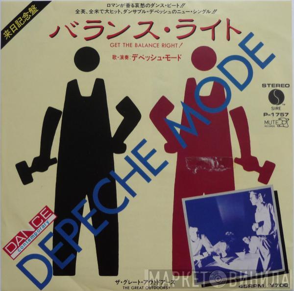 = Depeche Mode  Depeche Mode  - バランス・ライト = Get The Balance Right!