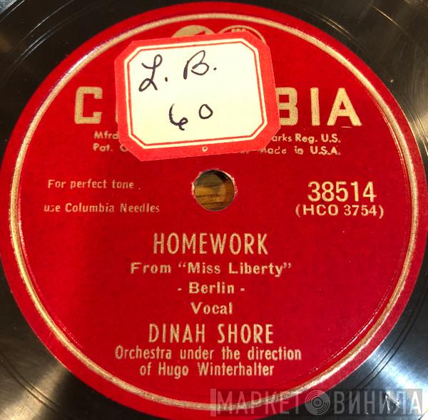 / Dinah Shore And Dinah Shore  Doris Day  - Homework / You Can Have Him