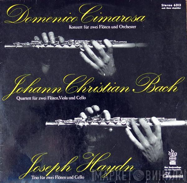 / Domenico Cimarosa / Johann Christian Bach  Joseph Haydn  - Konzert Für Zwei Flöten Und Orchester / Quartett Für Zwei Flöten, Viola Und Cello / Trio Für Zwei Flöten Und Cello