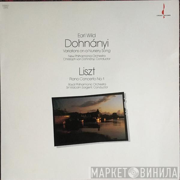 , Earl Wild / Ernst von Dohnányi  Franz Liszt  - Variations On A Nursery Song / Piano Concerto No. 1
