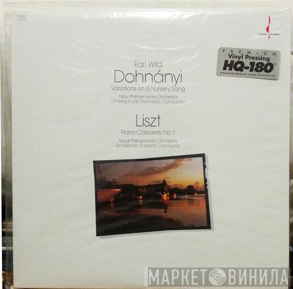 / Earl Wild / Ernst von Dohnányi  Franz Liszt  - Variations On A Nursery Song / Piano Concerto No. 1