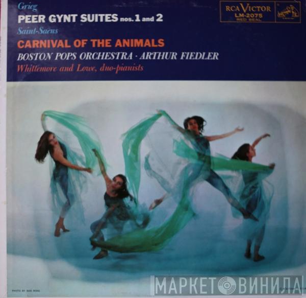 , Edvard Grieg - Camille Saint-Saëns , Arthur Fiedler  The Boston Pops Orchestra  - Peer Gynt Suites / Carnival Of The Animals