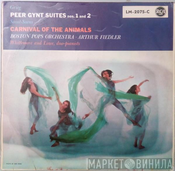 , Edvard Grieg , Camille Saint-Saëns , The Boston Pops Orchestra  Arthur Fiedler  - Peer Gynt Suites Nos. 1 And 2 / Carnival Of The Animals