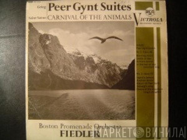 , Edvard Grieg , Camille Saint-Saëns Conducting Arthur Fiedler  Boston Promenade Orchestra  - Peer Gynt Suites / Carnival Of The Animals