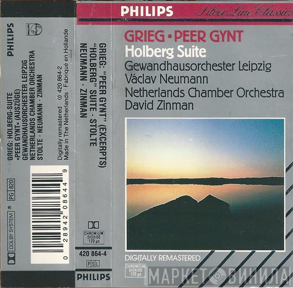 , Edvard Grieg , Gewandhausorchester Leipzig , Václav Neumann , Netherlands Chamber Orchestra  David Zinman  - Peer Gynt Op.23 / Holberg Suite Op.40
