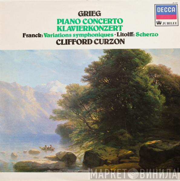 , Edvard Grieg , Henry Litolff , César Franck  Clifford Curzon  - Piano Concerto / Scherzo / Symphonic Variations