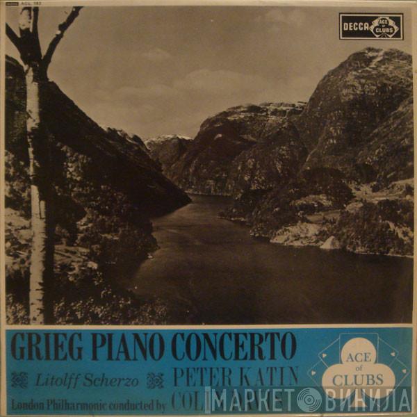 / Edvard Grieg - Henry Litolff , Peter Katin Conducted By The London Philharmonic Orchestra  Sir Colin Davis  - Piano Concerto / Scherzo