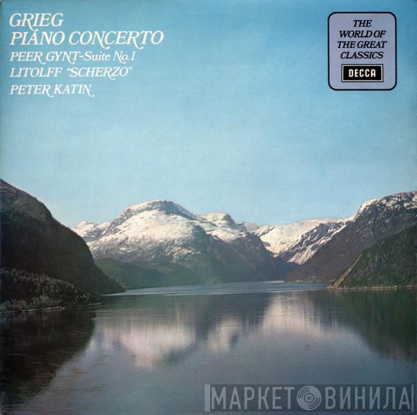 / Edvard Grieg - Henry Litolff  Peter Katin  - Piano Concerto / Peer Gynt - Suite No. 1 / "Scherzo"