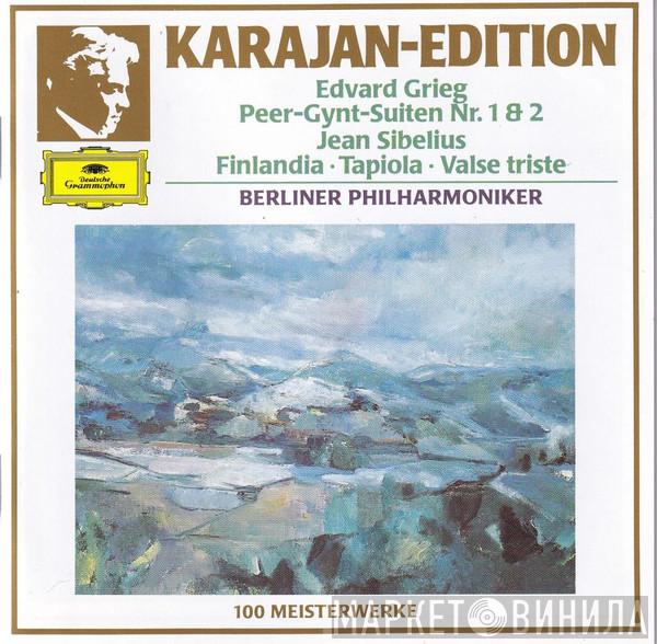 / Edvard Grieg , Jean Sibelius , Berliner Philharmoniker  Herbert von Karajan  - Peer-Gynt-Suiten Nr. 1 & 2 / Finlandia · Tapiola · Valse Triste