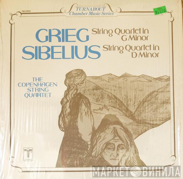 / Edvard Grieg ; Jean Sibelius  Københavns Strygekvartet  - String Quartet In G Minor / String Quartet In D Minor