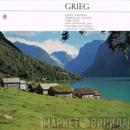 , Edvard Grieg , Piano Gina Bachauer Conducted By The Royal Philharmonic Orchestra  George Weldon  - Piano Concerto / Norwegian Dances / Lyric Suite