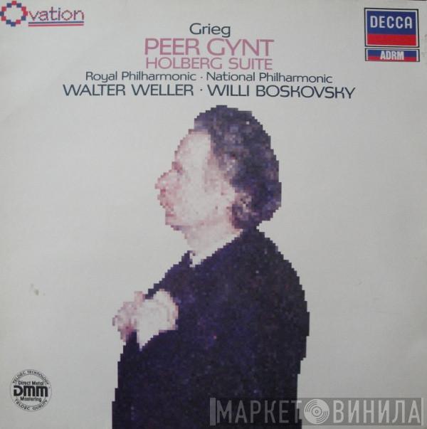 , Edvard Grieg · The Royal Philharmonic Orchestra / National Philharmonic Orchestra · Walter Weller  Willi Boskovsky  - Peer Gynt / Holberg Suite