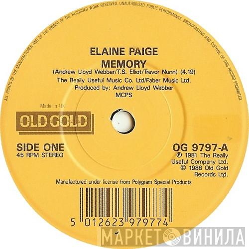 / Elaine Paige  Marti Webb  - Memory / Take That Look Of Your Face