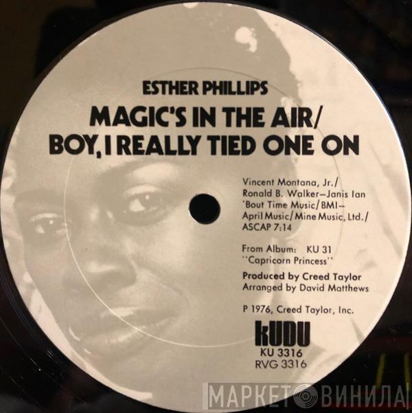 / Esther Phillips  Dave Matthews   - Magic's In The Air / Boy, I Really Tied One On / You Keep Me Hanging On