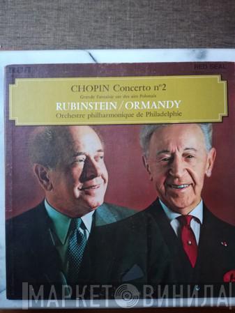 - Frédéric Chopin / Arthur Rubinstein , Eugene Ormandy  The Philadelphia Orchestra  - Concerto N°2 / Grande Fantaisie Sur Des Airs Polonais