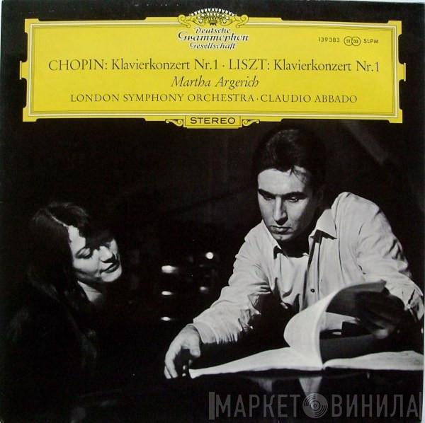 / Frédéric Chopin - Franz Liszt , Martha Argerich , The London Symphony Orchestra  Claudio Abbado  - Klavierkonzert Nr. 1 / Klavierkonzert Nr. 1