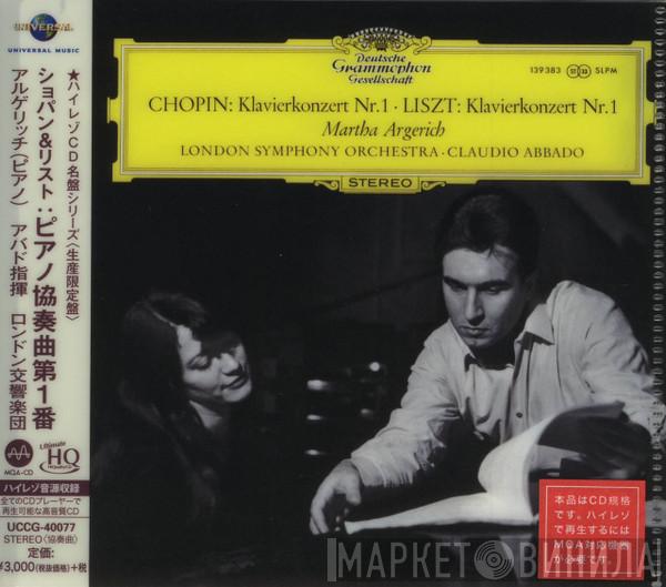 / Frédéric Chopin – Franz Liszt · Martha Argerich · The London Symphony Orchestra  Claudio Abbado  - Klavierkonzert Nr. 1 / Klavierkonzert Nr. 1