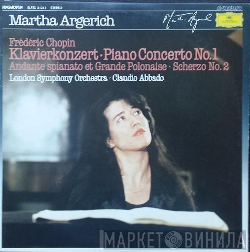 / Frédéric Chopin – Franz Liszt , Martha Argerich · The London Symphony Orchestra  Claudio Abbado  - Klavierkonzert Nr. 1 / Klavierkonzert Nr. 1